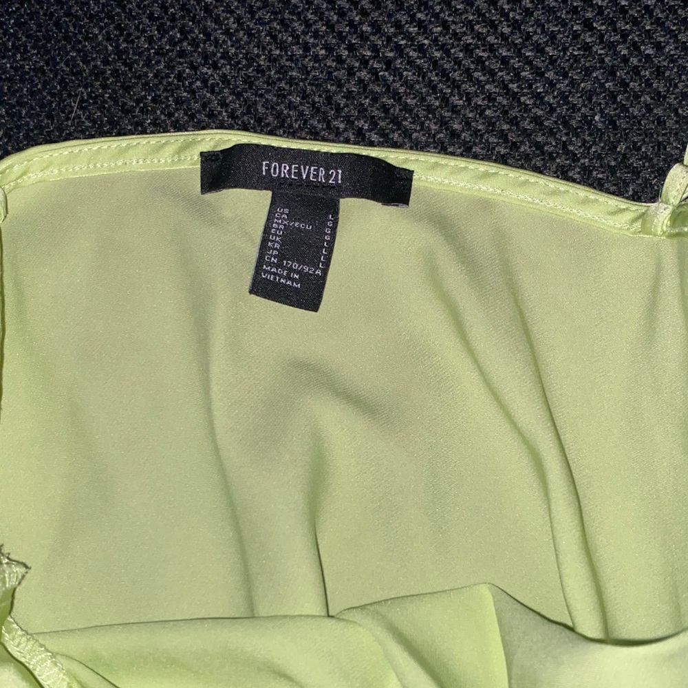Forever 21 Lime Green Blouse